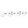 Engineered wood TV stand in white, 150x36x30 cm by vidaXL, TV Furniture - Ref: Foro24-829124, Price: 88,84 €, Discount: %