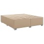 Cama box spring con colchón cuero sintético capuchino 180x200cm en Camas y somieres | Comprar online en Foro24
