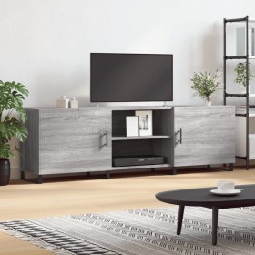 Mueble para TV madera de ingeniería gris Sonoma 150x30x50 cm