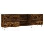 TV-Schrank aus geräuchertem Eichenholzwerkstoff, 150 x 30 x 50 cm von vidaXL, TV-Möbel - Ref: Foro24-829097, Preis: 90,50 €, ...