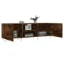 TV-Schrank aus geräuchertem Eichenholzwerkstoff, 150 x 30 x 50 cm von vidaXL, TV-Möbel - Ref: Foro24-829097, Preis: 89,13 €, ...