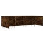 TV-Schrank aus geräuchertem Eichenholzwerkstoff, 150 x 30 x 50 cm von vidaXL, TV-Möbel - Ref: Foro24-829097, Preis: 90,50 €, ...
