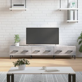 Betongrauer TV-Schrank aus Holzwerkstoff, 150 x 36 x 30 cm von vidaXL, TV-Möbel - Ref: Foro24-829160, Preis: 93,67 €, Rabatt: %