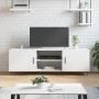 Weißer TV-Schrank aus Holzwerkstoff, 150 x 30 x 50 cm von vidaXL, TV-Möbel - Ref: Foro24-829092, Preis: 88,27 €, Rabatt: %