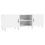Weißer TV-Schrank aus Holzwerkstoff, 150 x 30 x 50 cm von vidaXL, TV-Möbel - Ref: Foro24-829092, Preis: 88,27 €, Rabatt: %