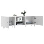 Weißer TV-Schrank aus Holzwerkstoff, 150 x 30 x 50 cm von vidaXL, TV-Möbel - Ref: Foro24-829092, Preis: 88,27 €, Rabatt: %