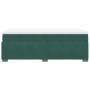 Cama box spring con colchón terciopelo verde oscuro 90x190 cm en Camas y somieres | Comprar online en Foro24