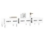 Hochglanzweißer TV-Schrank aus Holzwerkstoff, 150 x 36 x 30 cm von vidaXL, TV-Möbel - Ref: Foro24-829150, Preis: 92,07 €, Rab...