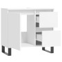 Badezimmerschrank aus weißem Sperrholz 65x33x60 cm von vidaXL, Badezimmerwaschtische - Ref: Foro24-831612, Preis: 79,94 €, Ra...