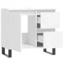 White plywood bathroom cabinet 65x33x60 cm by vidaXL, bathroom vanities - Ref: Foro24-831612, Price: 79,94 €, Discount: %