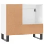White plywood bathroom cabinet 65x33x60 cm by vidaXL, bathroom vanities - Ref: Foro24-831612, Price: 79,94 €, Discount: %