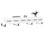Mueble de TV madera de ingeniería blanco brillo 150x36x30 cm de vidaXL, Muebles TV - Ref: Foro24-829174, Precio: 118,94 €, De...
