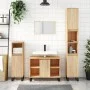 Mueble de baño madera de ingeniería roble Sonoma 80x33x60 cm de vidaXL, Tocadores de baño - Ref: Foro24-831639, Precio: 68,64...