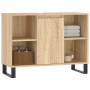 Badezimmerschrank aus Sonoma-Eichenholzwerkstoff, 80 x 33 x 60 cm von vidaXL, Badezimmerwaschtische - Ref: Foro24-831639, Pre...
