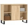 Mueble de baño madera de ingeniería roble Sonoma 80x33x60 cm de vidaXL, Tocadores de baño - Ref: Foro24-831639, Precio: 68,64...