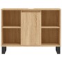 Badezimmerschrank aus Sonoma-Eichenholzwerkstoff, 80 x 33 x 60 cm von vidaXL, Badezimmerwaschtische - Ref: Foro24-831639, Pre...