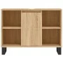 Badezimmerschrank aus Sonoma-Eichenholzwerkstoff, 80 x 33 x 60 cm von vidaXL, Badezimmerwaschtische - Ref: Foro24-831639, Pre...