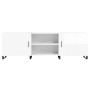 Holzwerkstoff TV-Möbel glänzend weiß 150x30x50 cm von vidaXL, TV-Möbel - Ref: Foro24-829118, Preis: 130,22 €, Rabatt: %