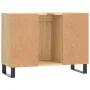 Mueble de baño madera de ingeniería roble Sonoma 80x33x60 cm de vidaXL, Tocadores de baño - Ref: Foro24-831639, Precio: 68,64...