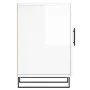 Mueble de TV madera de ingeniería blanco brillante 150x30x50 cm de vidaXL, Muebles TV - Ref: Foro24-829118, Precio: 128,22 €,...