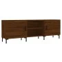 Brown oak engineered wood TV cabinet 150x30x50 cm by vidaXL, TV Furniture - Ref: Foro24-829107, Price: 105,45 €, Discount: %