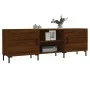 Brown oak engineered wood TV cabinet 150x30x50 cm by vidaXL, TV Furniture - Ref: Foro24-829107, Price: 105,45 €, Discount: %