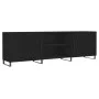 Schwarzer TV-Schrank aus Holzwerkstoff, 150 x 30 x 50 cm von vidaXL, TV-Möbel - Ref: Foro24-829117, Preis: 139,34 €, Rabatt: %