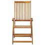6 Stück klappbare Gartenstühle und Kissen aus massivem Akazienholz von vidaXL, Gartenstühle - Ref: Foro24-3064126, Preis: 481...