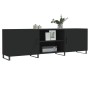 Mueble para TV madera de ingeniería negro 150x30x50 cm de vidaXL, Muebles TV - Ref: Foro24-829117, Precio: 142,08 €, Descuent...