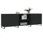Schwarzer TV-Schrank aus Holzwerkstoff, 150 x 30 x 50 cm von vidaXL, TV-Möbel - Ref: Foro24-829117, Preis: 139,34 €, Rabatt: %