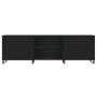 Mueble para TV madera de ingeniería negro 150x30x50 cm de vidaXL, Muebles TV - Ref: Foro24-829117, Precio: 142,08 €, Descuent...