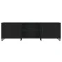 Schwarzer TV-Schrank aus Holzwerkstoff, 150 x 30 x 50 cm von vidaXL, TV-Möbel - Ref: Foro24-829117, Preis: 139,34 €, Rabatt: %