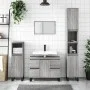 Badezimmerschrank aus grauem Sonoma-Sperrholz, 30 x 30 x 100 cm von vidaXL, Badezimmerwaschtische - Ref: Foro24-831570, Preis...