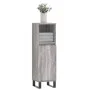 Badezimmerschrank aus grauem Sonoma-Sperrholz, 30 x 30 x 100 cm von vidaXL, Badezimmerwaschtische - Ref: Foro24-831570, Preis...