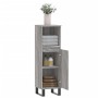 Sonoma gray plywood bathroom cabinet 30x30x100 cm by vidaXL, bathroom vanities - Ref: Foro24-831570, Price: 46,69 €, Discount: %