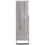 Sonoma gray plywood bathroom cabinet 30x30x100 cm by vidaXL, bathroom vanities - Ref: Foro24-831570, Price: 46,69 €, Discount: %