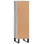 Badezimmerschrank aus grauem Sonoma-Sperrholz, 30 x 30 x 100 cm von vidaXL, Badezimmerwaschtische - Ref: Foro24-831570, Preis...