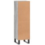 Sonoma gray plywood bathroom cabinet 30x30x100 cm by vidaXL, bathroom vanities - Ref: Foro24-831570, Price: 46,69 €, Discount: %
