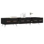 Mueble de TV madera de ingeniería negro 150x36x30 cm de vidaXL, Muebles TV - Ref: Foro24-829125, Precio: 109,42 €, Descuento: %