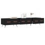 Schwarzer TV-Schrank aus Holzwerkstoff, 150 x 36 x 30 cm von vidaXL, TV-Möbel - Ref: Foro24-829125, Preis: 111,28 €, Rabatt: %