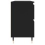 Mueble de baño madera de ingeniería negro 80x33x60 cm de vidaXL, Tocadores de baño - Ref: Foro24-831645, Precio: 76,97 €