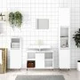 Mueble de baño madera de ingeniería blanco 80x33x60 cm de vidaXL, Tocadores de baño - Ref: Foro24-831620, Precio: 43,83 €, De...