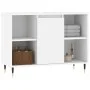White engineered wood bathroom cabinet 80x33x60 cm by vidaXL, bathroom vanities - Ref: Foro24-831620, Price: 51,46 €, Discoun...