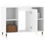 Weißer Badezimmerschrank aus Holzwerkstoff, 80 x 33 x 60 cm von vidaXL, Badezimmerwaschtische - Ref: Foro24-831620, Preis: 52...