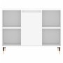 Weißer Badezimmerschrank aus Holzwerkstoff, 80 x 33 x 60 cm von vidaXL, Badezimmerwaschtische - Ref: Foro24-831620, Preis: 52...