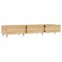 Mueble de TV madera de ingeniería roble Sonoma 150x36x30 cm de vidaXL, Muebles TV - Ref: Foro24-829135, Precio: 93,12 €, Desc...