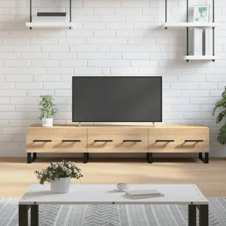 Sonoma oak engineered wood TV cabinet 150x36x30 cm by vidaXL, TV Furniture - Ref: Foro24-829175, Price: 91,51 €, Discount: %