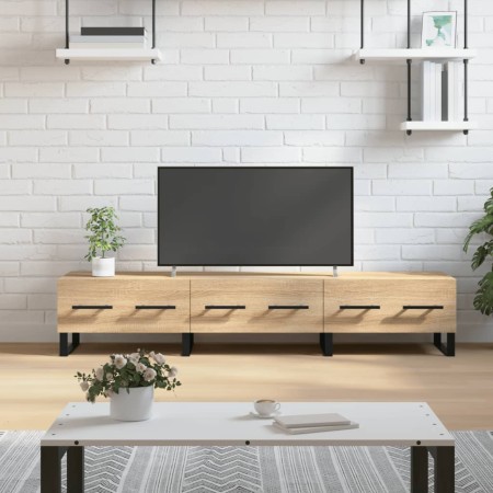 TV-Schrank aus Sonoma-Eichenholzwerkstoff, 150 x 36 x 30 cm von vidaXL, TV-Möbel - Ref: Foro24-829175, Preis: 91,95 €, Rabatt: %