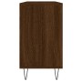 Mueble de baño madera de ingeniería roble marrón 80x33x60 cm de vidaXL, Tocadores de baño - Ref: Foro24-831635, Precio: 58,58...
