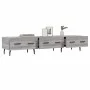 Engineered wood TV stand in Sonoma gray, 150x36x30 cm by vidaXL, TV Furniture - Ref: Foro24-829170, Price: 94,97 €, Discount: %